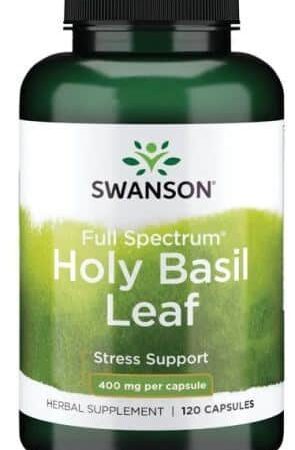 Flacon Swanson Holy Basil Leaf.