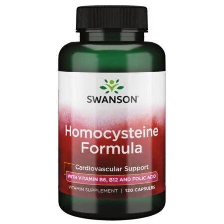 Flacon Swanson Homocysteine, complément cardiovasculaire.