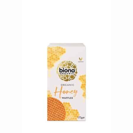 Boîte de gaufres au miel bio Biona.