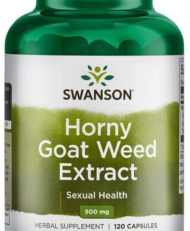 Flacon de complément santé sexuelle Horny Goat Weed.