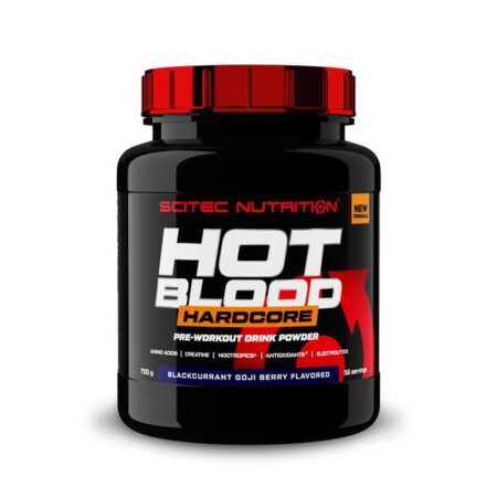 Pot de pré-entraînement Hot Blood Scitec Nutrition.