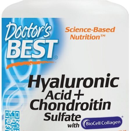 Flacon suppléments acide hyaluronique et chondroïtine.