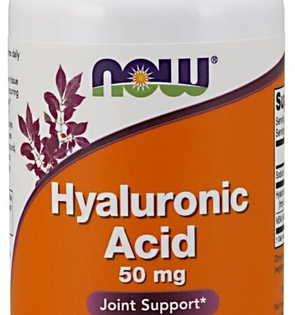 Hyaluronic Acid with MSM, 50mg - 60 vcaps