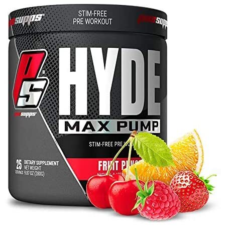 Pot de supplément pré-entraînement Hyde Max Pump.