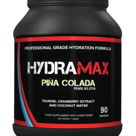 Pot de complément alimentaire HYDRAMAX saveur Piña Colada.