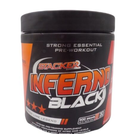 Pot de pré-entraînement Stacker2 Inferno Black.