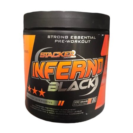 Inferno Black, Orange Overdrive - 300 grams