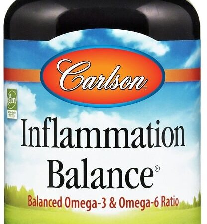 Complément alimentaire Carlson, Omega-3 & Omega-6.