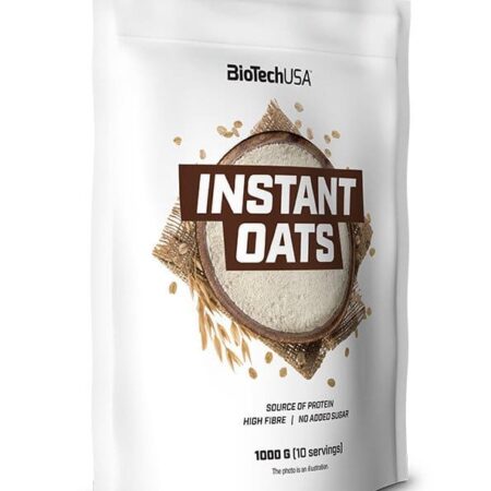 Paquet d'avoine instantanée haute fibre.
