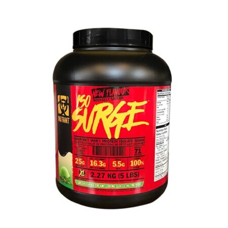 Protéines whey isolate, saveur crème glacée, pot noir.