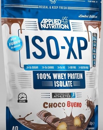 Protéine whey ISO-XP saveur chocolat, Applied Nutrition.