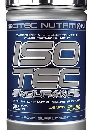 Complément alimentaire ISOTEC Endurance, saveur thé citron.