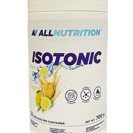 Boisson isotonique en poudre, Allnutrition, citron, sport.