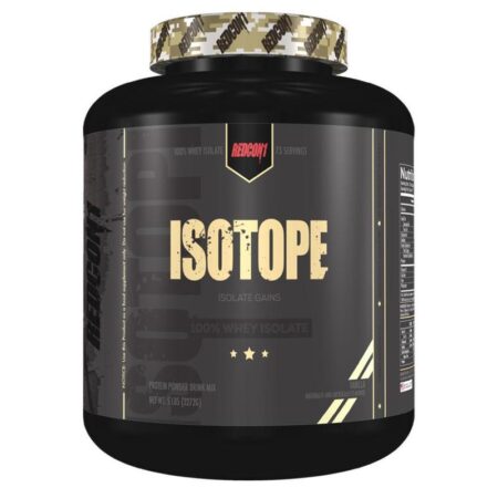 Pot de protéine whey isolat Isotope.