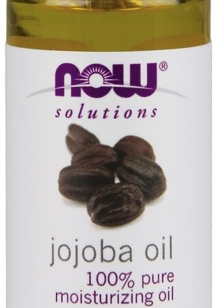 Bouteille d'huile de jojoba pure et hydratante