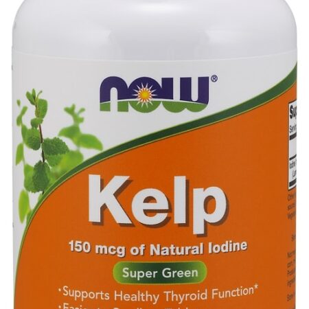 Flacon de supplément alimentaire Kelp, 200 comprimés.