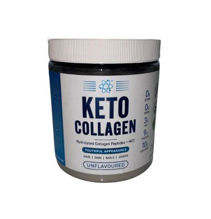 Pot de collagène Keto, complément alimentaire.