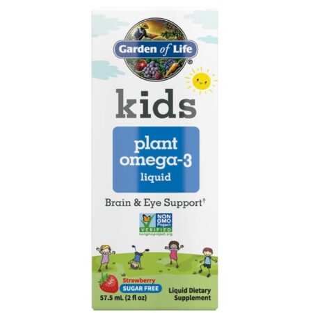 Complément alimentaire Omega-3 enfant, liquide, Garden of Life.