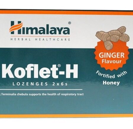 Pastilles Koflet-H Himalaya au gingembre et miel.