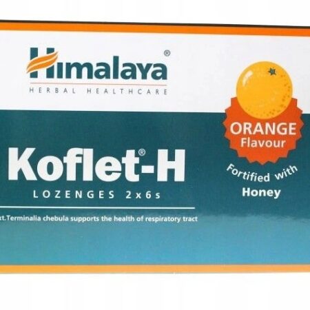 Pastilles Koflet-H Himalaya goût orange.
