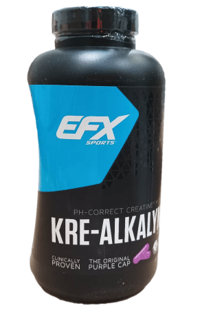 Pot de créatine Kre-Alkalyn EFX Sports.