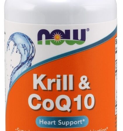 Complément alimentaire Krill et CoQ10, 60 capsules.