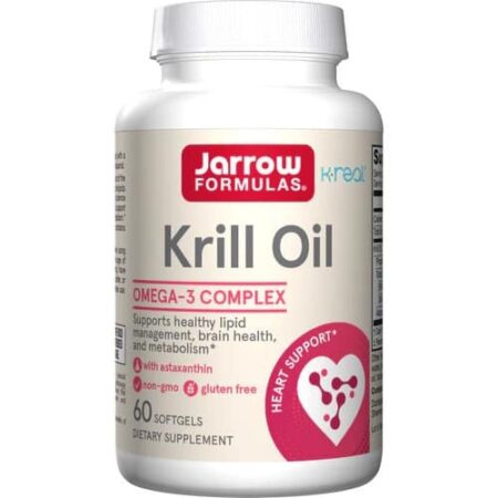 Bouteille d'huile de krill Jarrow Formulas Omega-3.