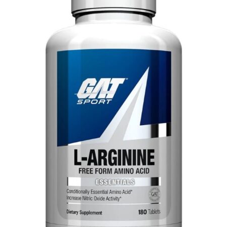 Pot de complément L-Arginine, 180 comprimés, nutrition sportive.