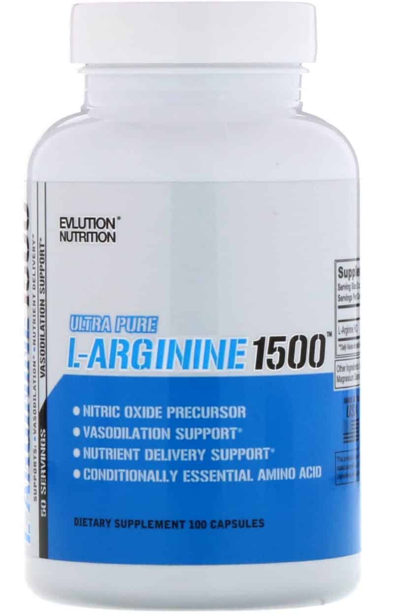 Pot de complément alimentaire L-Arginine 1500.