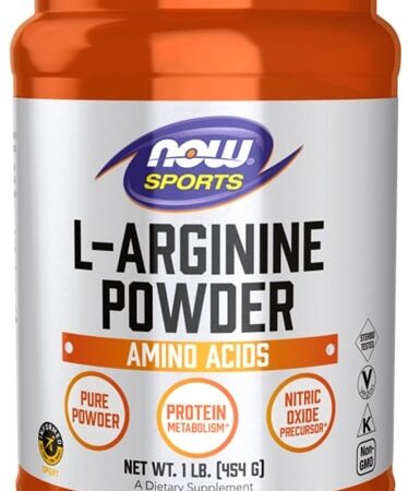 L-Arginine, Pure Powder - 454 grams
