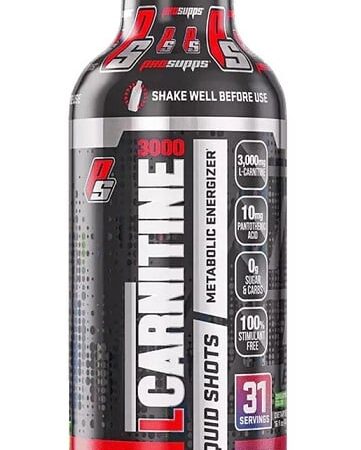 Bouteille supplément énergétique L-Carnitine, sans caféine.