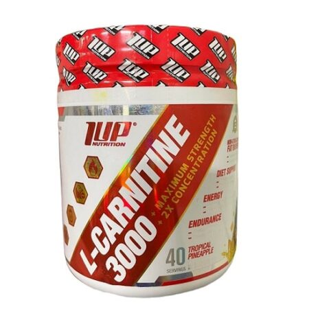 Pot de L-Carnitine 3000 nutrition, goût ananas tropical.