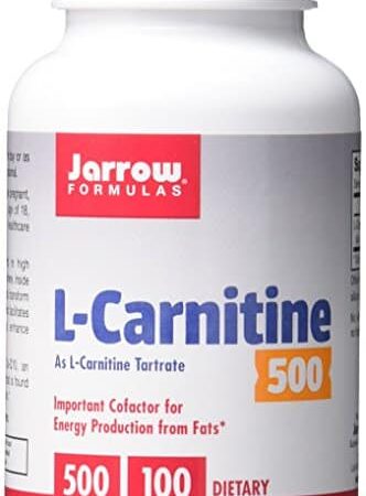 Bouteille de L-Carnitine, complément alimentaire.