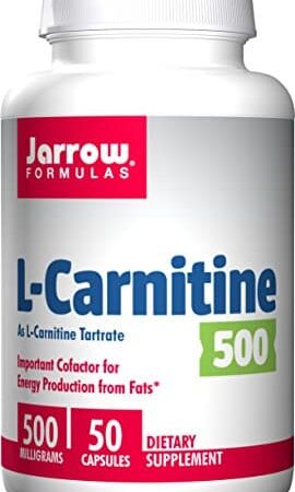 Pot de complément alimentaire L-Carnitine de Jarrow Formulas.