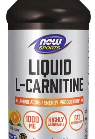 L-Carnitine Liquid, 1000mg Citrus Flavor - 473 ml.
