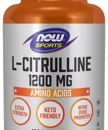 Pot de complément L-Citrulline 1200 mg.