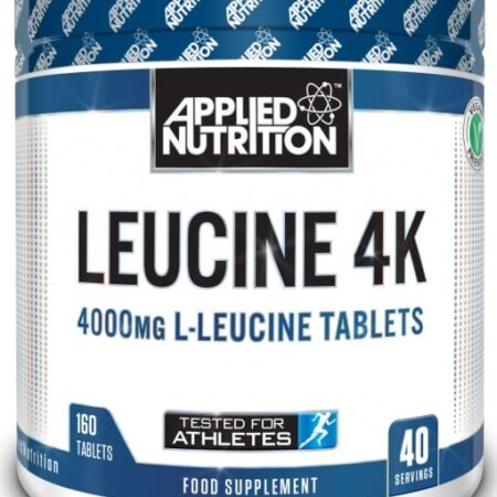 Pot de complément alimentaire Leucine 4K, 160 tablettes.