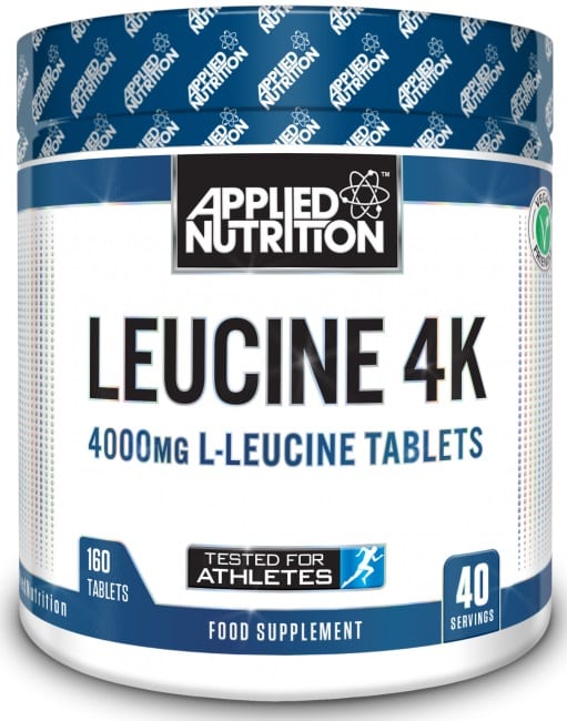 Pot de complément alimentaire Leucine 4K, 160 tablettes.