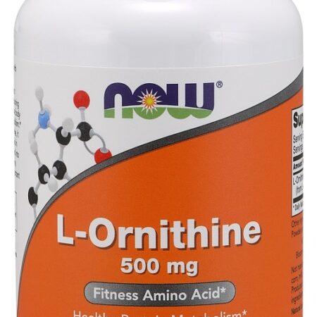 L-Ornithine, 500mg - 120 vcaps