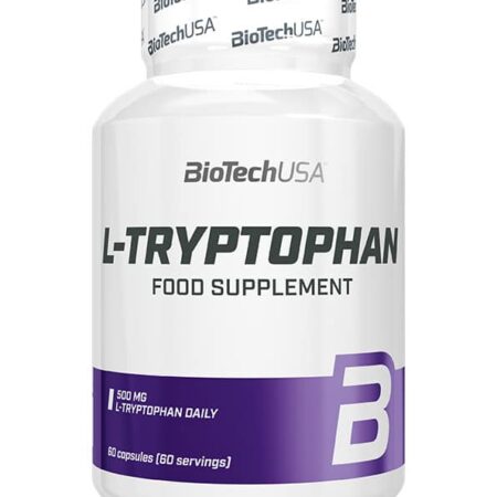 Complément alimentaire L-Tryptophane, 60 capsules.