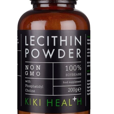 Pot de poudre de lécithine KIKI HEALTH.