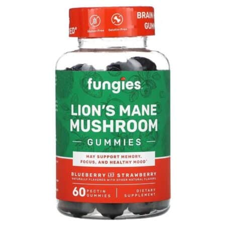 Bouteille gommes Lion's Mane Fungies.