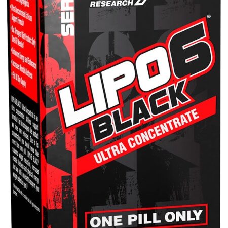 Complément brûle-graisse LIPO-6 Black, 60 gélules.