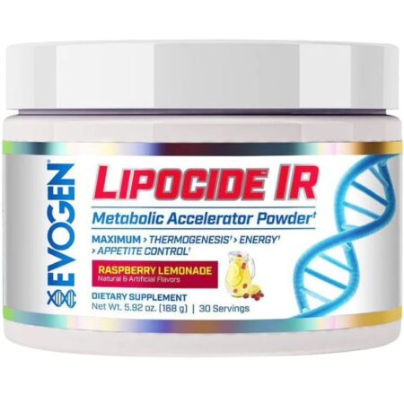 Poudre accélérateur métabolique Lipocide IR, saveur citron framboise.