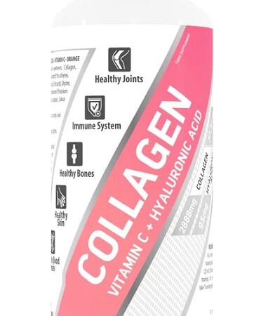 Liquid Collagen + Vitamin C + Hyaluronic acid, Orange - 500 ml.