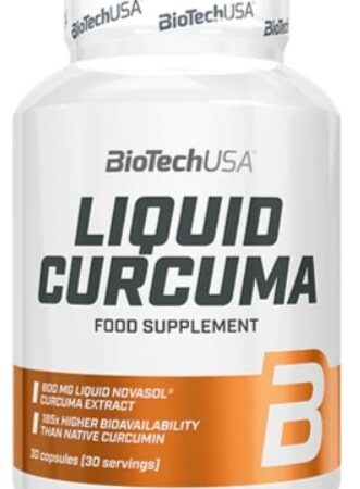 Pot de complément alimentaire Liquid Curcuma.