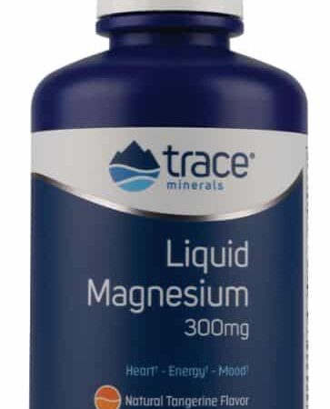 Complément liquide de magnésium 300mg, arôme tangerine.