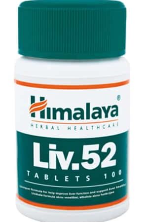 Flacon de comprimés Liv.52 Himalaya.