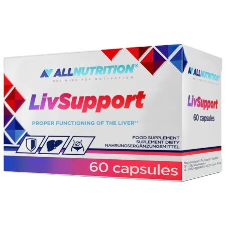 Complément alimentaire LivSupport pour le foie, 60 capsules.
