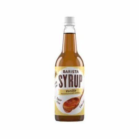 Sirop vanille sans sucre pour barista.